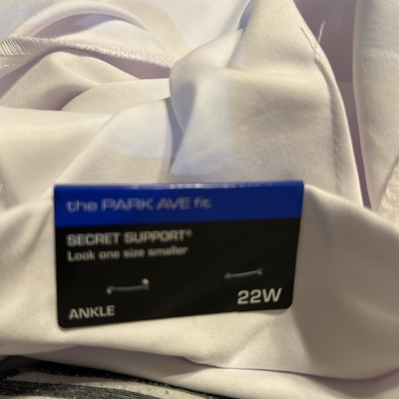 NWT Investments Woman Sz 22W Pants to Ankle The Park Ave Fit Elite Stretch - Picture 7 of 11